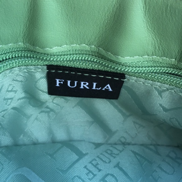 Furla small light green bag wristlet - Picture 4 of 7